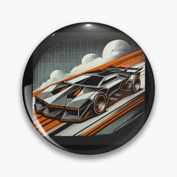 Item preview, retro concept car designed and sold by TEEJAMBOREE.