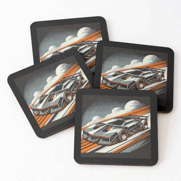 Item preview, retro concept car designed and sold by TEEJAMBOREE.