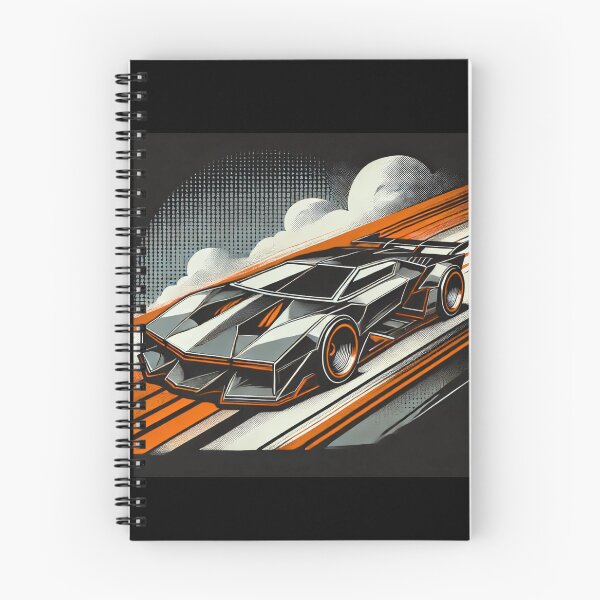 Item preview, retro concept car designed and sold by TEEJAMBOREE.