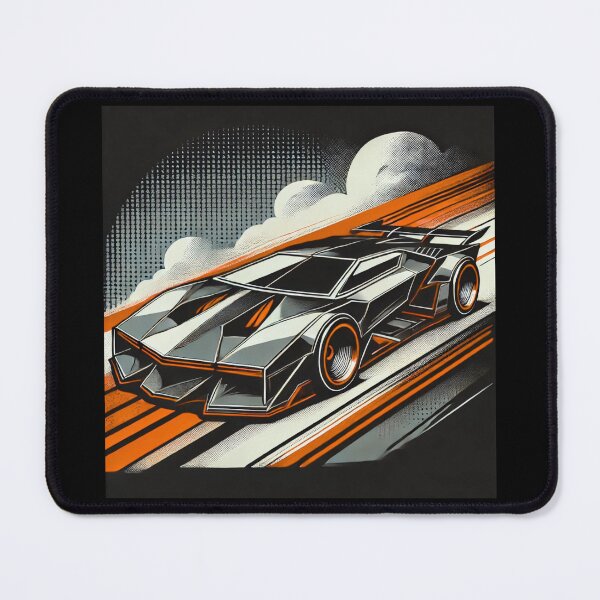 Item preview, retro concept car designed and sold by TEEJAMBOREE.