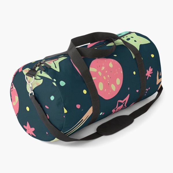 Item preview, Whimsical Galaxy: Hand-Drawn Retro Space Pattern designed and sold by VibranPalette.