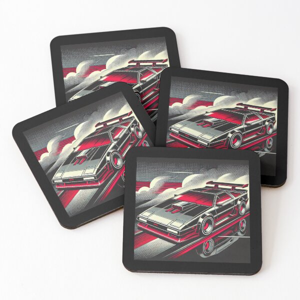 Item preview, retro concept car designed and sold by TEEJAMBOREE.
