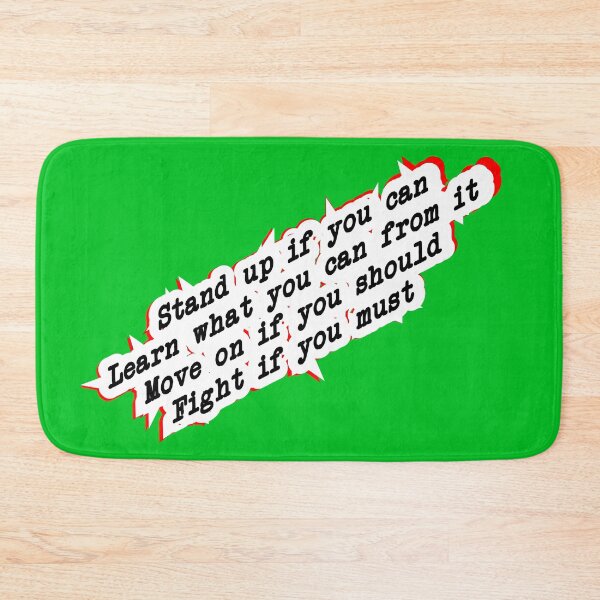 Item preview, stand up, learn, move on, or fight, green designed and sold by mntimg.