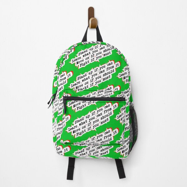 Item preview, stand up, learn, move on, or fight, green designed and sold by mntimg.