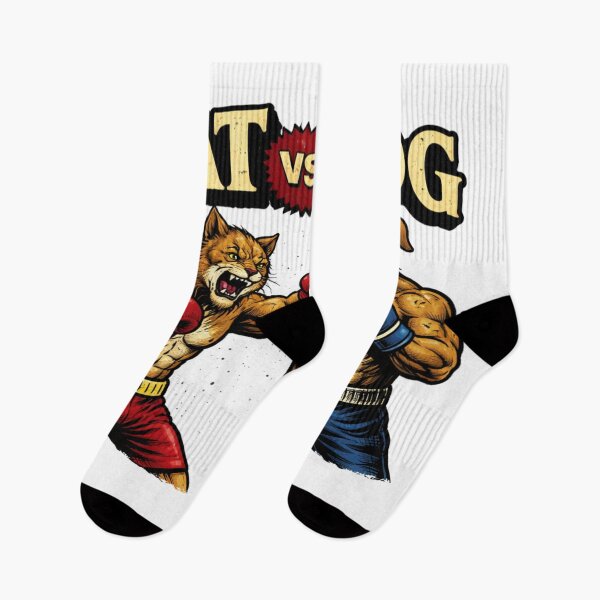Item preview, Cat fighting a dog designed and sold by FoxstarRavas.