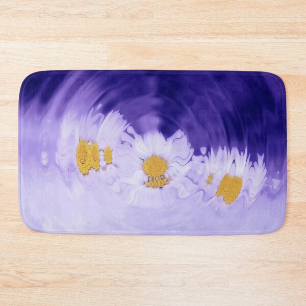 Item preview, Daisy Ripples Purple Abstract designed and sold by KiwiArtistDK.