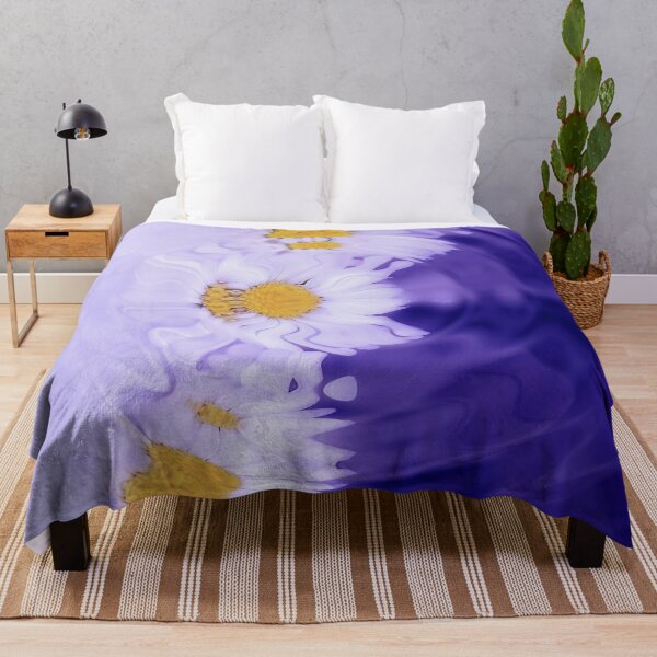 Item preview, Daisy Ripples Purple Abstract designed and sold by KiwiArtistDK.