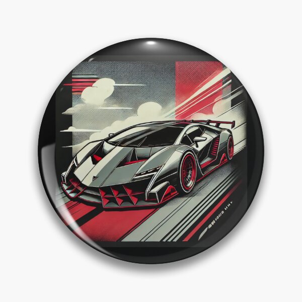Item preview, retro concept car designed and sold by TEEJAMBOREE.