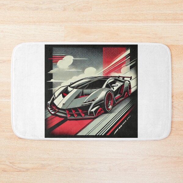 Item preview, retro concept car designed and sold by TEEJAMBOREE.