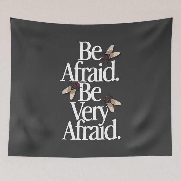 Item preview, Be Afraid designed and sold by AntScribbles.