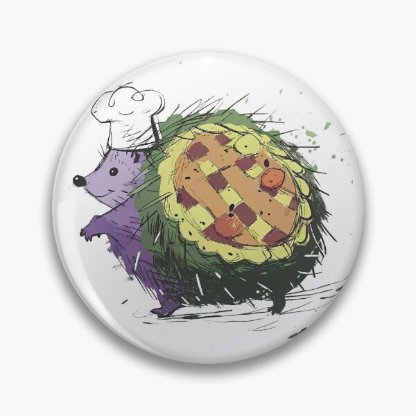 Item preview, Hedgehog with Pie designed and sold by nomsapiart.