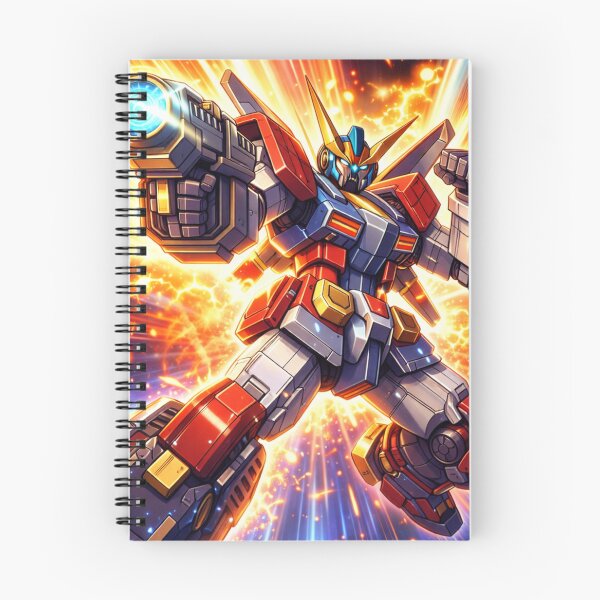 Item preview, Epic Anime Mecha Robot Gundam Style Sci Fi Battle Warrior Art designed and sold by VaporTokyo.