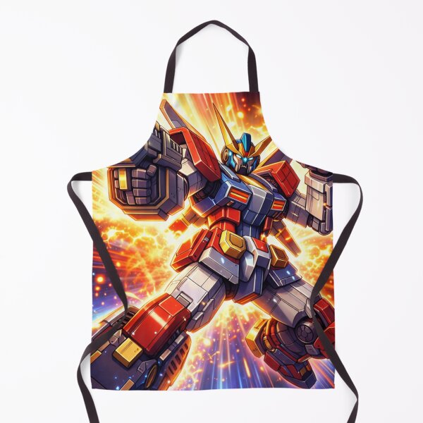 Item preview, Epic Anime Mecha Robot Gundam Style Sci Fi Battle Warrior Art designed and sold by VaporTokyo.
