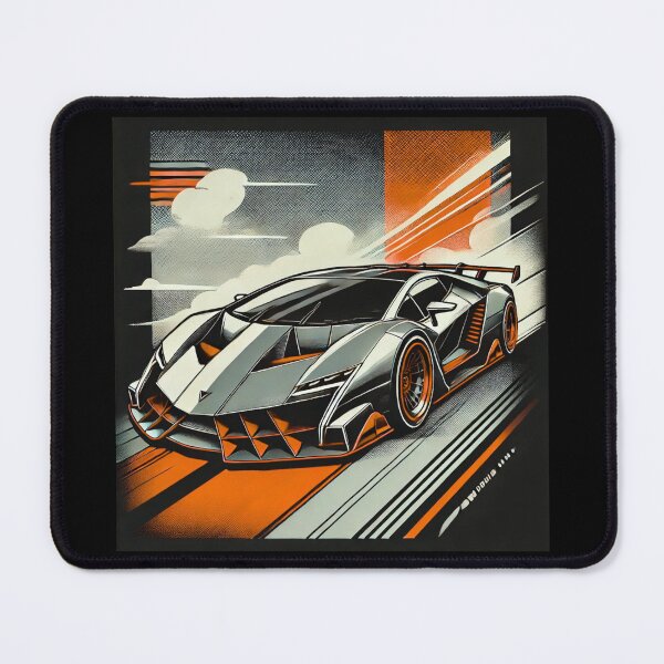 Item preview, retro concept car designed and sold by TEEJAMBOREE.