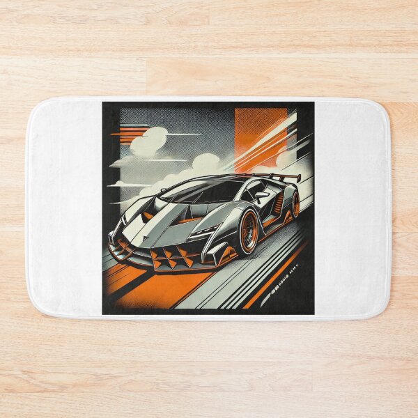 Item preview, retro concept car designed and sold by TEEJAMBOREE.
