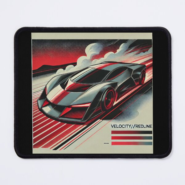 Item preview, retro concept car designed and sold by TEEJAMBOREE.