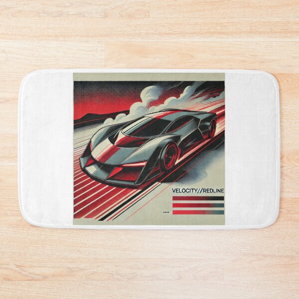 Item preview, retro concept car designed and sold by TEEJAMBOREE.