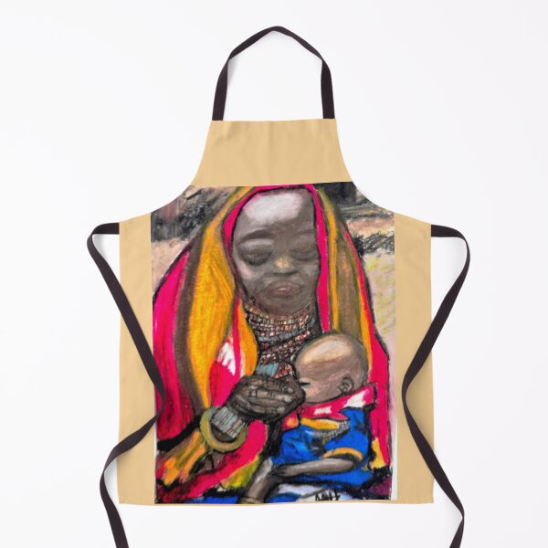 Item preview, AFRICAN MOTHER AND CHILD designed and sold by JoAnnHayden.