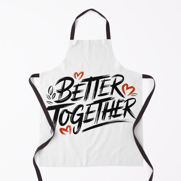 Item preview, Better Together Hand Lettered Quote – Love & Relationship Typography Design designed and sold by KRStyleClub.