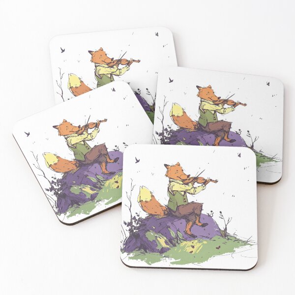 Item preview, Fox Playing Violin designed and sold by nomsapiart.
