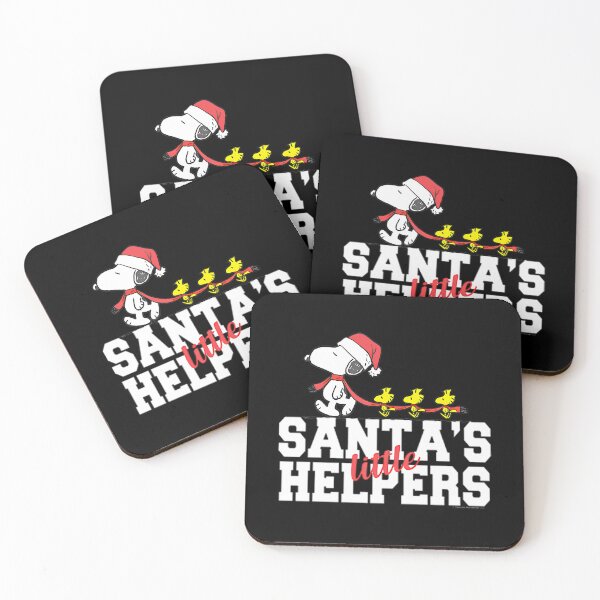 Item preview, Peanuts Christmas Snoopy Woodstock Santas Little Helpers designed and sold by plus9one.