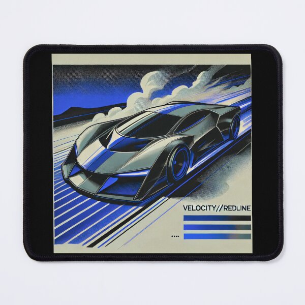 Item preview, retro concept car designed and sold by TEEJAMBOREE.