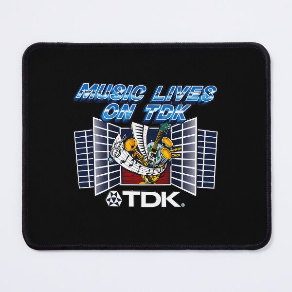 Item preview, tdk music lives on retro vintage cassette tape audio designed and sold by KarenReneeAcuf0.