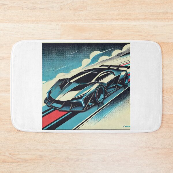 Item preview, retro concept car designed and sold by TEEJAMBOREE.