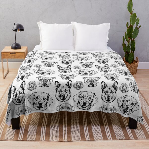 Item preview, Hand-Drawn Dog Breed Surface Designs designed and sold by Lens Light Visuals.