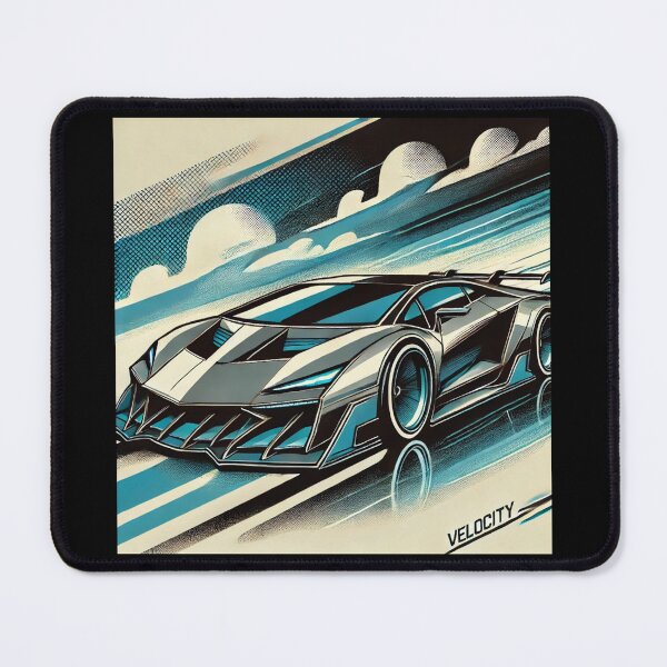 Item preview, retro concept car designed and sold by TEEJAMBOREE.