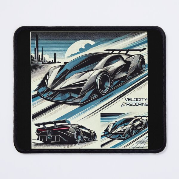 Item preview, retro concept car designed and sold by TEEJAMBOREE.