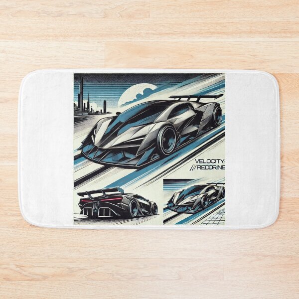 Item preview, retro concept car designed and sold by TEEJAMBOREE.