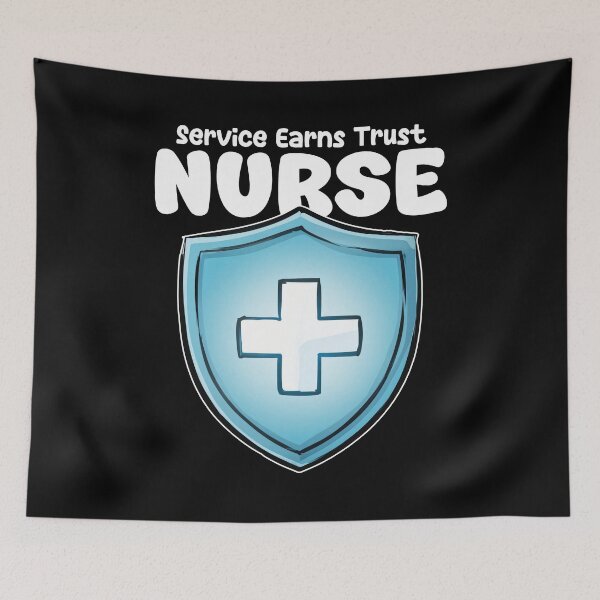 Item preview, NURSE - SERVICE EARNS TRUST designed and sold by KEF Custom.