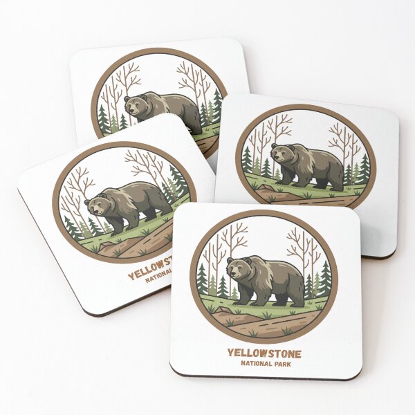 Item preview, Echoes of Yellowstone: The Grizzly's Domain designed and sold by RiverFamWonders.