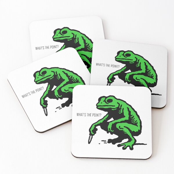 Item preview, What's the point, frog? designed and sold by Renlexd.