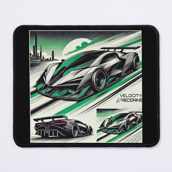 Item preview, retro concept car designed and sold by TEEJAMBOREE.