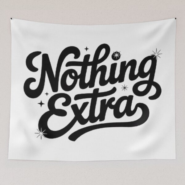 Item preview, Nothing Extra — Clean, Sharp, and Exactly What’s Needed designed and sold by NewUSShop.