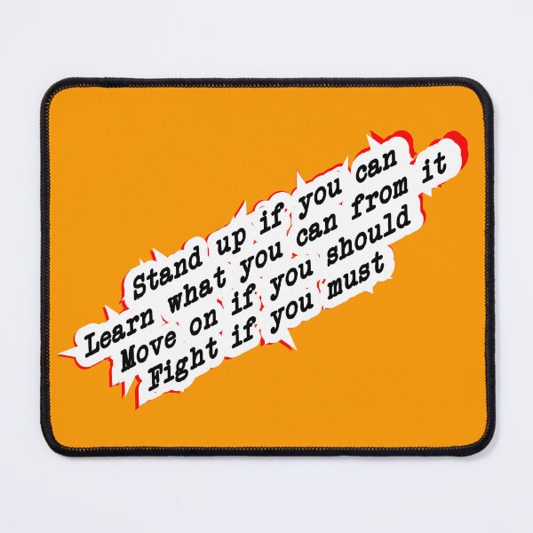 Item preview, stand up, learn, move on, or fight, orange designed and sold by mntimg.