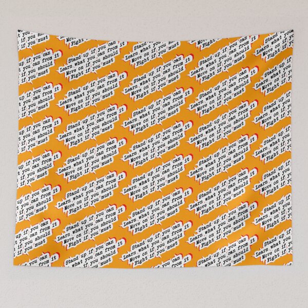 Item preview, stand up, learn, move on, or fight, orange designed and sold by mntimg.