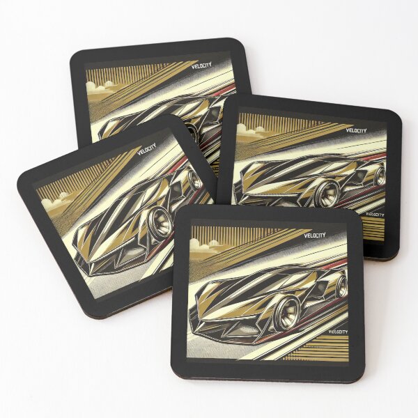 Item preview, retro concept car designed and sold by TEEJAMBOREE.