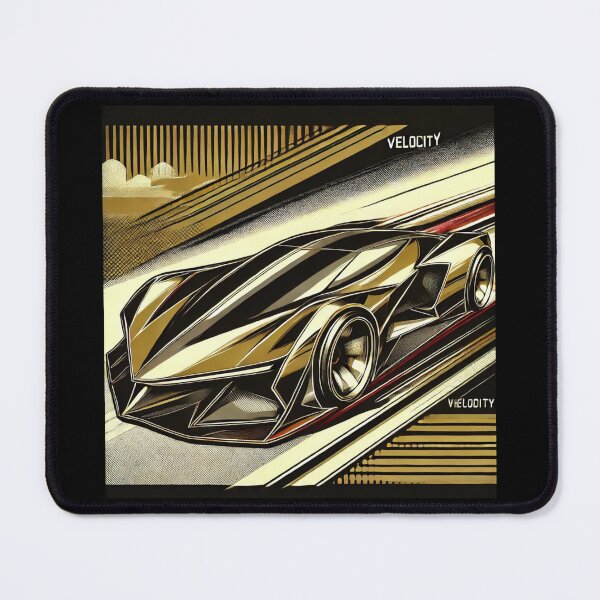 Item preview, retro concept car designed and sold by TEEJAMBOREE.
