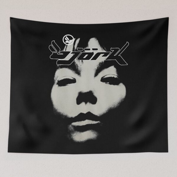 Item preview,  Bjork Homogenic Face Logo (Black  White) designed and sold by Wannas1001.