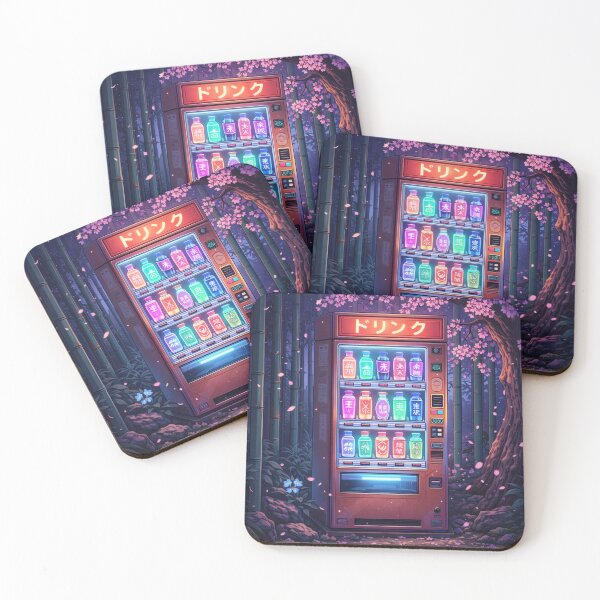 Item preview, Tokyo Vending Oasis - Retro-Futurist Japanese Aesthetic designed and sold by VaporTokyo.