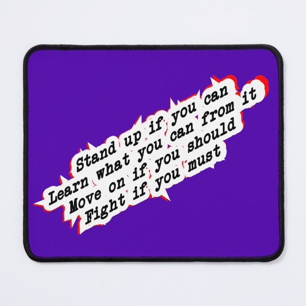 Item preview, stand up, learn, move on, or fight, purple designed and sold by mntimg.
