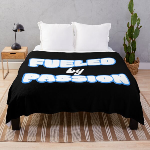 Item preview, fueled by passion quote – passion driven mindset design designed and sold by Crownvibes.