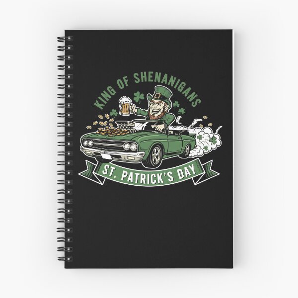 Item preview, King Of Shenanigans St. Patrick’s Day designed and sold by FelixnRobinus.
