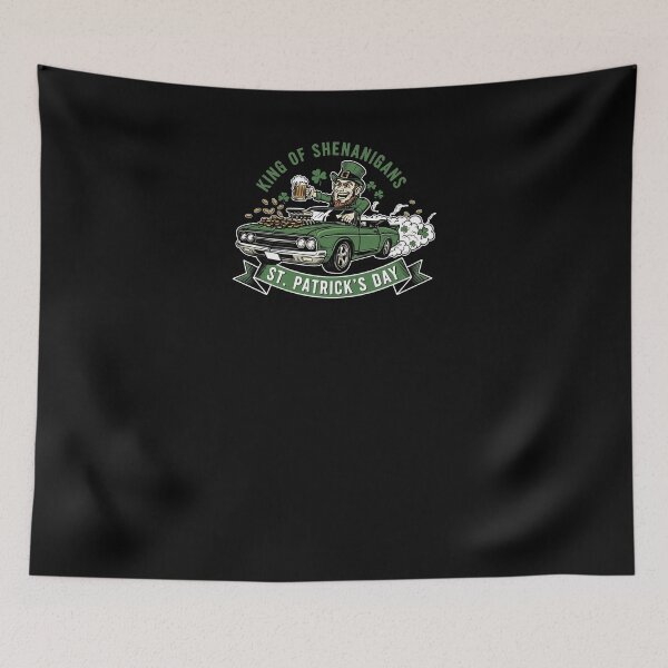 Item preview, King Of Shenanigans St. Patrick’s Day designed and sold by FelixnRobinus.