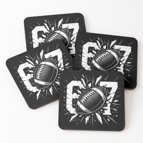 Item preview, 67 Six Seven Football Rugby Gen Alpha Brainrot Meme  designed and sold by GabrieSketcham.