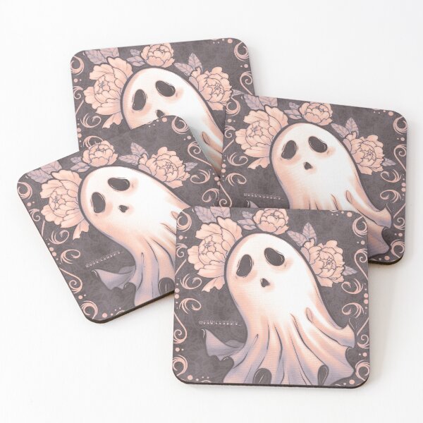Item preview, tiny ghostie (pastel) designed and sold by Rumcherry Art.