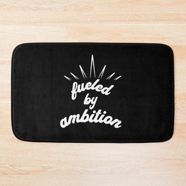 Item preview, fueled by ambition quote – ambition driven mindset design designed and sold by Crownvibes.